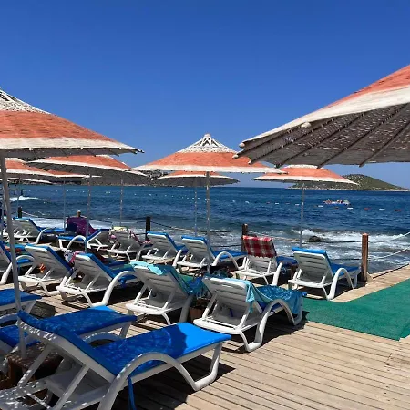 Villa Gumuslukte Ozel Plajli Ve Havuzlu Mustakil Yazlik Bodrum
