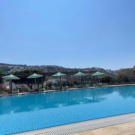 别墅 Gumuslukte Ozel Plajli Ve Havuzlu Mustakil Yazlik